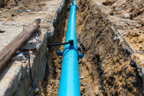 Water Main Installation in Chico