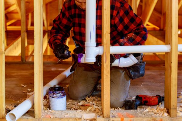 New Home Plumbing in Chico