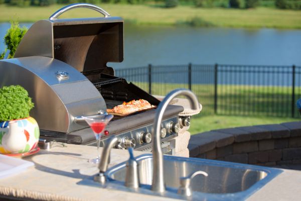 Outdoor Kitchen Plumbing in Chico